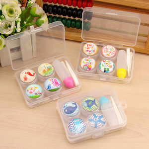 Mini set with contact lens cases XF-B35, 2pcs