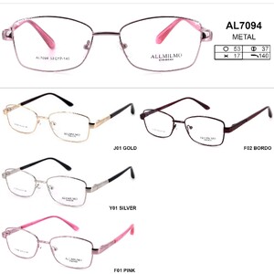 Metal eyeglass frame, material steel Allmilmo AL7094