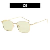 Очки металлические женские с защитой от синего света 9526-PN