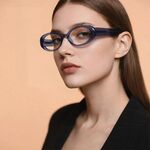 Plastic women's TR90 frame for glasses with UV and Blue Ray Cut protection More LS033