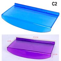 Holder (stand, rack) for glasses cases, for insertion into slots in a wall-mount panel