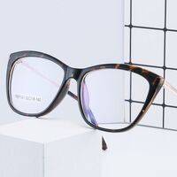 TR90 plastic frame or glasses with blue light protection, with spring hinges FA87141