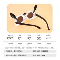 Polarized silicone sunglasses with UV400 protection for kids T22191-OU