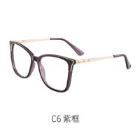 TR90 plastic frame or glasses with blue light protection, with spring hinges FA87046