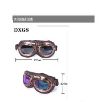 Очки защитные противоударные спортивные 风镜-哈雷铜模-平角