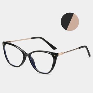 TR90 plastic frame or glasses with blue light protection, with spring hinges FA87008