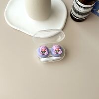 Mini soft contact lens kit PP-X60熊兔狗抱花