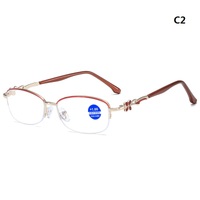 Metal eyeglasses for reading KY9011-9012, diopters from +1.00 to +4.00, PD62-64