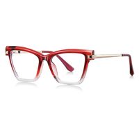 Plastic women's TR90 frame for glasses with UV and Blue Ray Cut protection More LS245