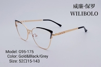 Metal ultrathin frames Wilibolo G95-175