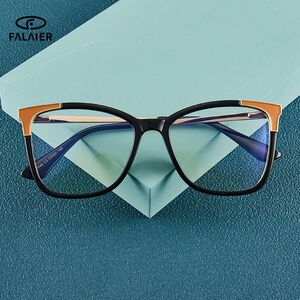 TR90 plastic frame or glasses with blue light protection, with spring hinges FA87046