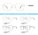 Metal men's frame for glasses MM1093