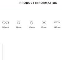 Очки пластиковые TR90 с защитой от синего света Blue Block FENQI F30158