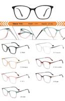 Plastic TR90 frame for women with spring hinges SY1032-DA