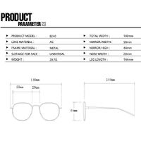 Очки металлические женские с защитой от синего света 8240-3007-PN