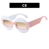 Plastic glasses with blue light protection for women M448-PN