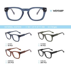 Plastic acetate eyeglasses frame WD1568P