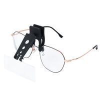 Binocular magnifier, magnifying glass with eyeglass 19156-2-XX, magnification: 1,5X, 2,5X, 3,5X