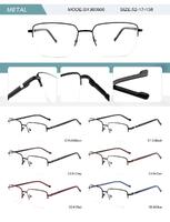 Metal nylor frame for men with spring hinges SYJ60806-DA