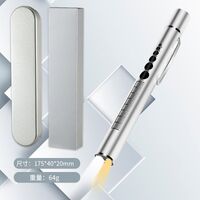 Фонарик-брелок медицинский диагностический перезаряжаемый с белым и жёлтым светом ZK1958