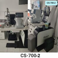 Рабочее место офтальмолога, комбинированный стол CS-700-2, столешница 1010*480 мм на два прибора