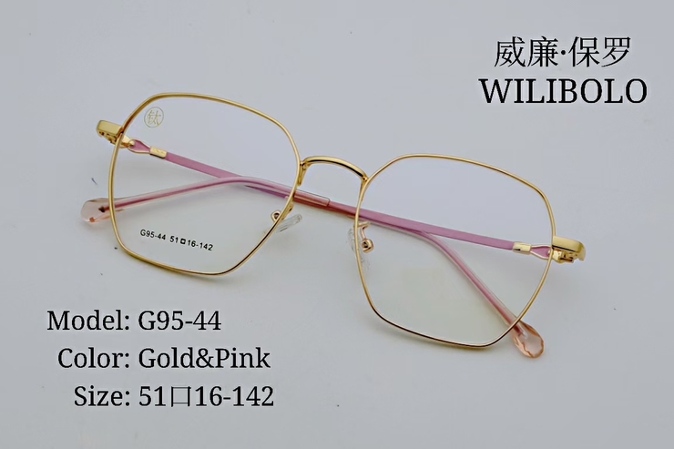 Metal ultrathin frames Wilibolo G95-44