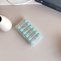 Soft contact lens kit with 4 containers W-XS六副装RGP