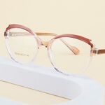 TR90 plastic frame or glasses with blue light protection, with spring hinges FA87192