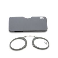 Plastic reading pince-nez glasses with case 6009, diopters from +1.00 to +3.50, RMC=62-64