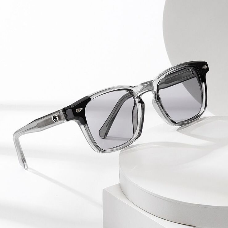 Plastic + metal square sunglasses for men Elit 3206-EL