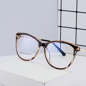 Оправа для очков пластиковая TR90 с защитой от синего света, с флексом FA87140