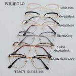 Metal + TR90 ultrathin women's frames with spring hinges Wilibolo TR3071
