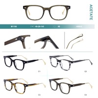 Acetate plastic frames for glasses Big City M1106