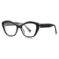 Plastic women's TR90 frame for glasses with UV and Blue Ray Cut protection More LS048