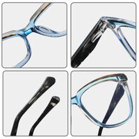 TR90 plastic frame or glasses with blue light protection, with spring hinges FA87304