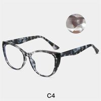 Combined frame (metal + TR90) or glasses with blue light protection, with spring hinges FA87006