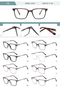 Plastic TR90 frame for men with spring hinges A5027-DA