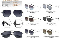 Солнцезащитные поляризационные металлические очки Rianova PS2129