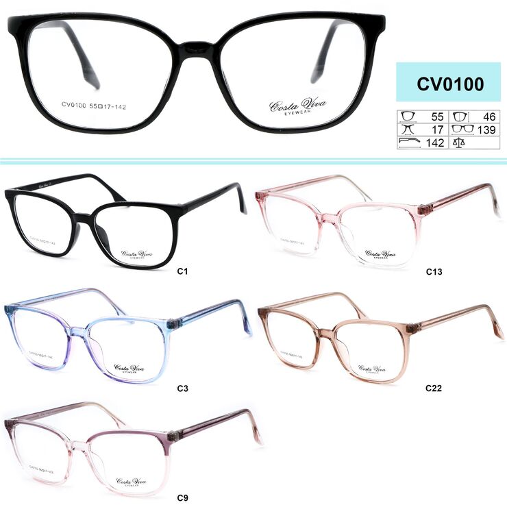 Plastic eyeglass frame Costa Viva CV0100