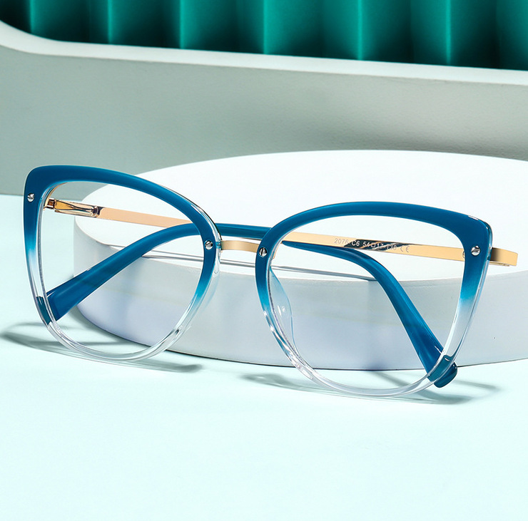 Plastic frames for glasses TR90+CA material (flex hinges) FOCUS FCS2111