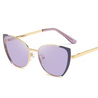 Очки металлические фотохромные с защитой от синего света 9738-GT