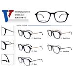 Plastic acetate + metal frame with spring hinges 8631-DA