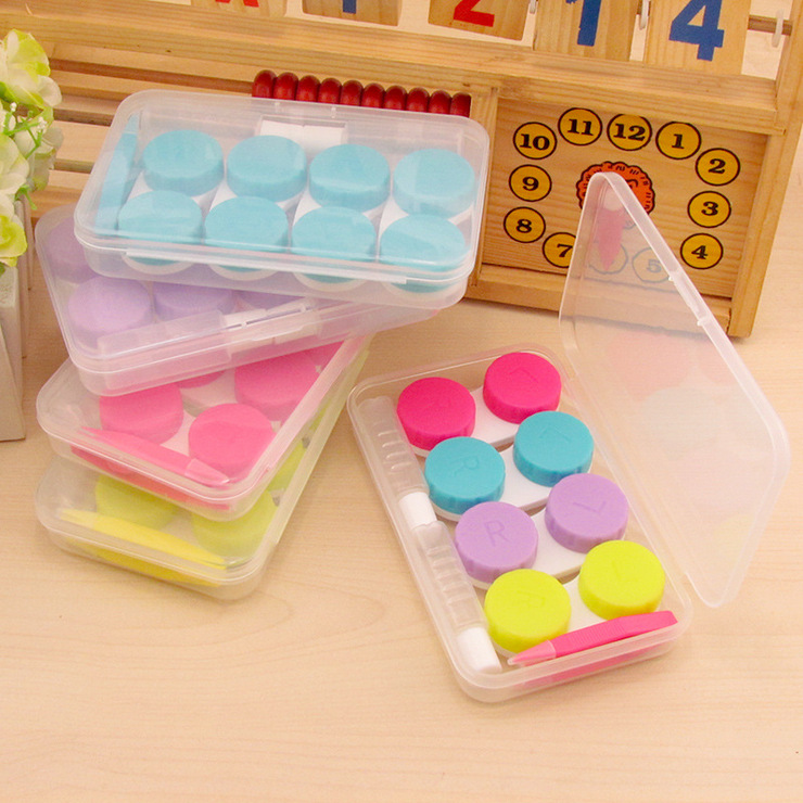 Mini set with contact lens cases JMreal4, 4pcs