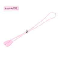 Шнурок-фиксатор для очков силиконовый 27 см, отверстие 3*5 мм