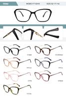 Оправа пластиковая из TR90 женская с флексом YT13018-DA