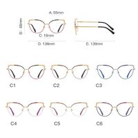 Metal Blue Blocker frames for glasses MORE FCS3112