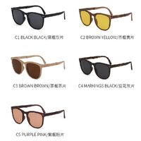 Folding plastic sunglasses with UV protection 2526