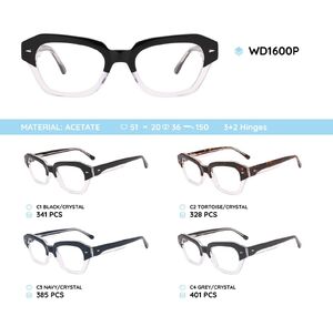 Plastic acetate eyeglasses frame WD1600P