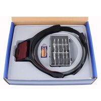 Binocular magnifier with backlight, magnifying glass with head mount 81001-B-XX, magnification: 1,7Х, 2Х, 2,5Х, 4,5Х