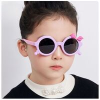 Polarized silicone sunglasses with UV400 protection for kids T22152-OU